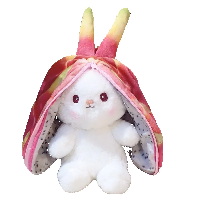 Transformable Bunny Plush | Strawberry, Carrot, Watermelon, Pineapple, Dragonfruit